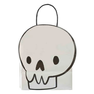 Boo Crew Skull Halloween paper party bags pack of 6