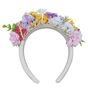 Bridal Bloom Floral Bride To Be Headband