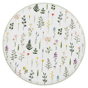 Floral Bloom Hen Party Paper Plates 8pk