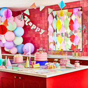 bright banquet birthday party decorations