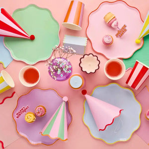 bright banquet birthday party tableware supplies