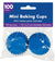 Mini Cupcake Baking Cups 100pk - Bright Royal Blue