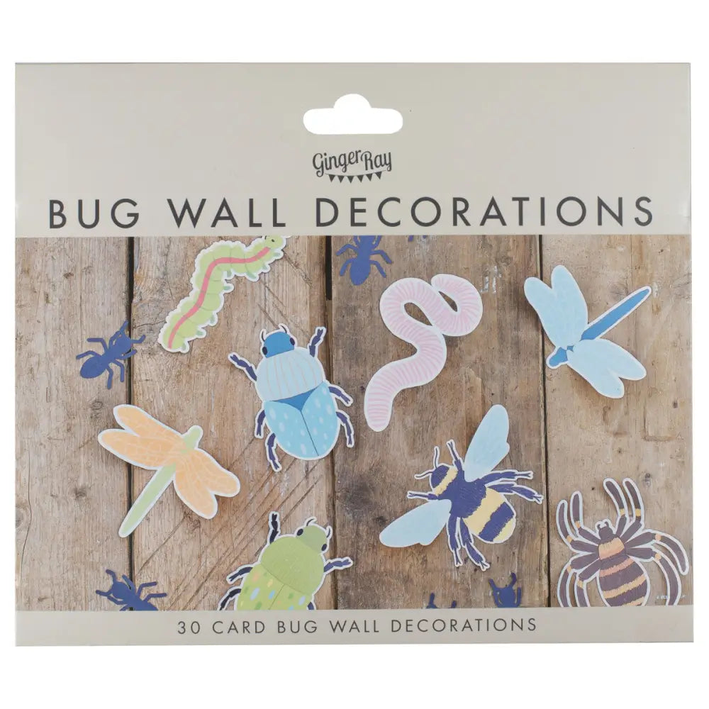 bugging out Bug Party Wall Decorations 30pk