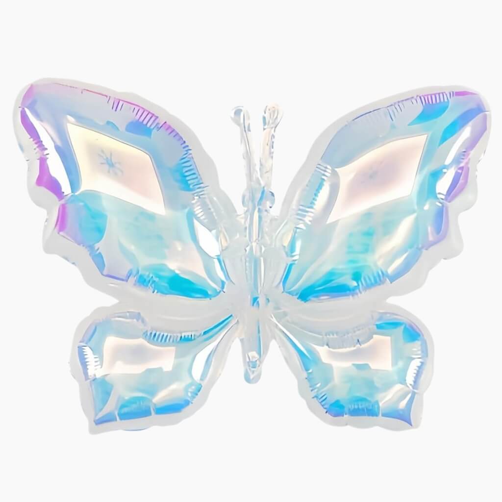 Iridescent Butterfly Foil Balloon 66cm