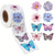 Butterfly & Flower Paper Stickers 50pk