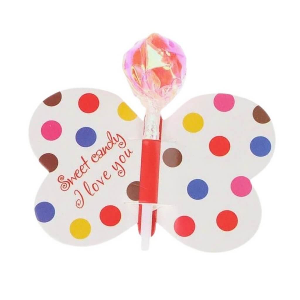 Butterfly Lollipop Stick Holders 20pk