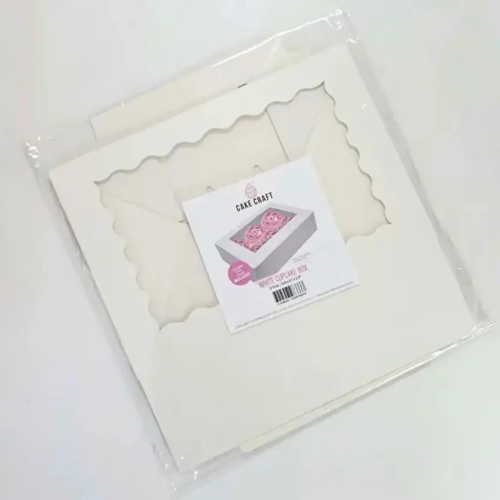 Cake Craft 6 hole cupcake presentation box.