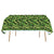 Rectangular Camouflage Plastic Table Cover