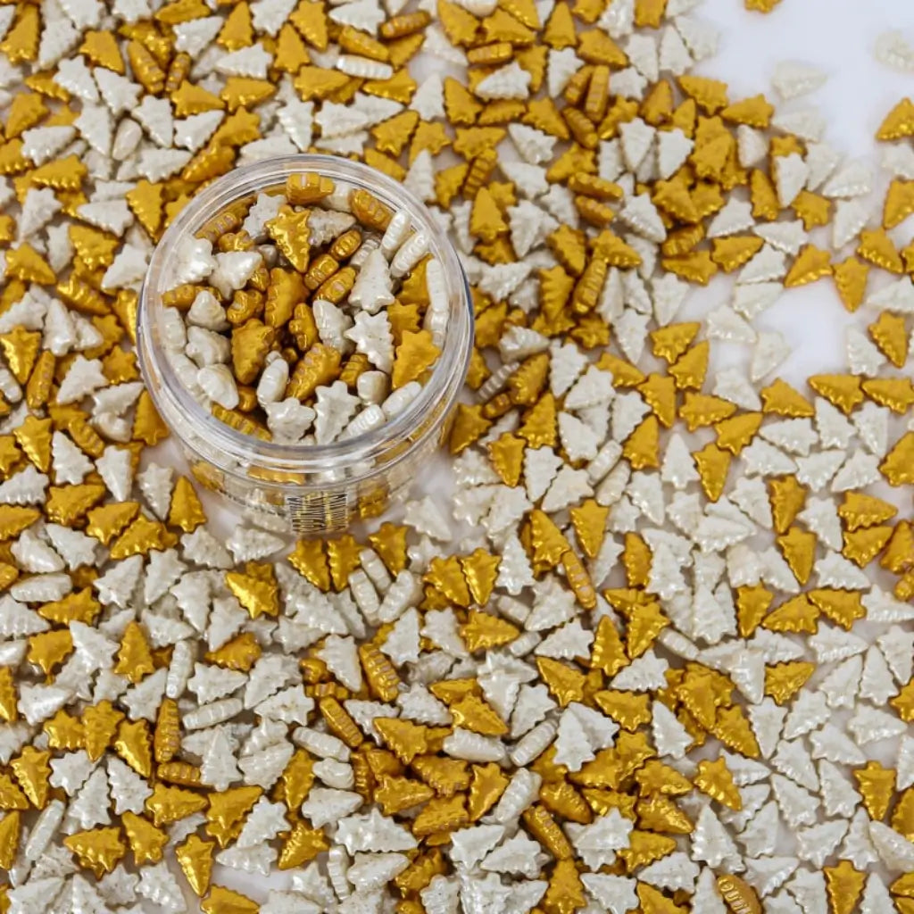 Gluten-free halal and kosher Christmas tree sprinkles