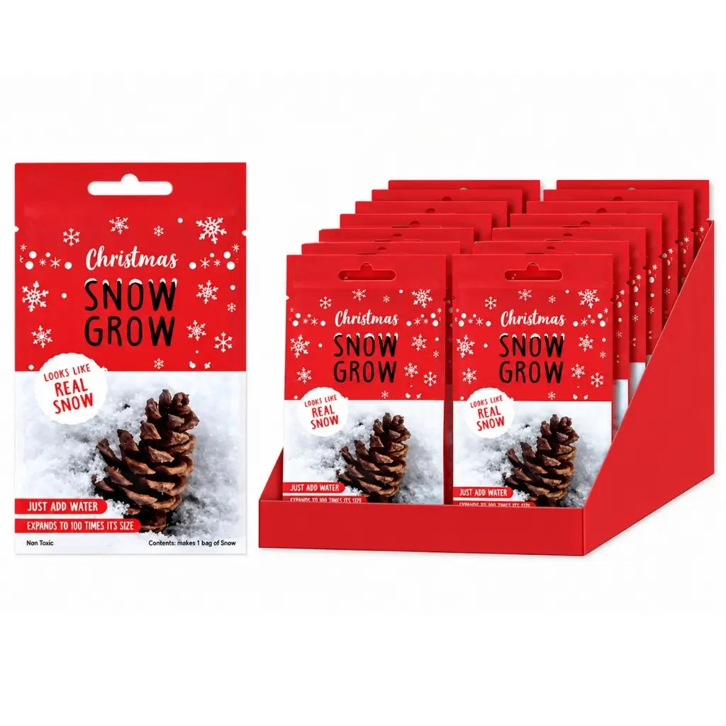 Christmas Snow Grow instant artificial snow packet