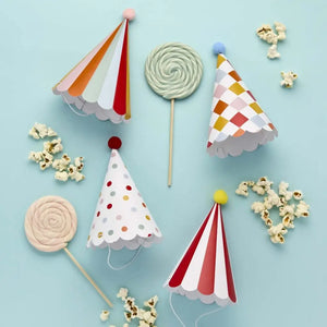 Kids carnival birthday party hats