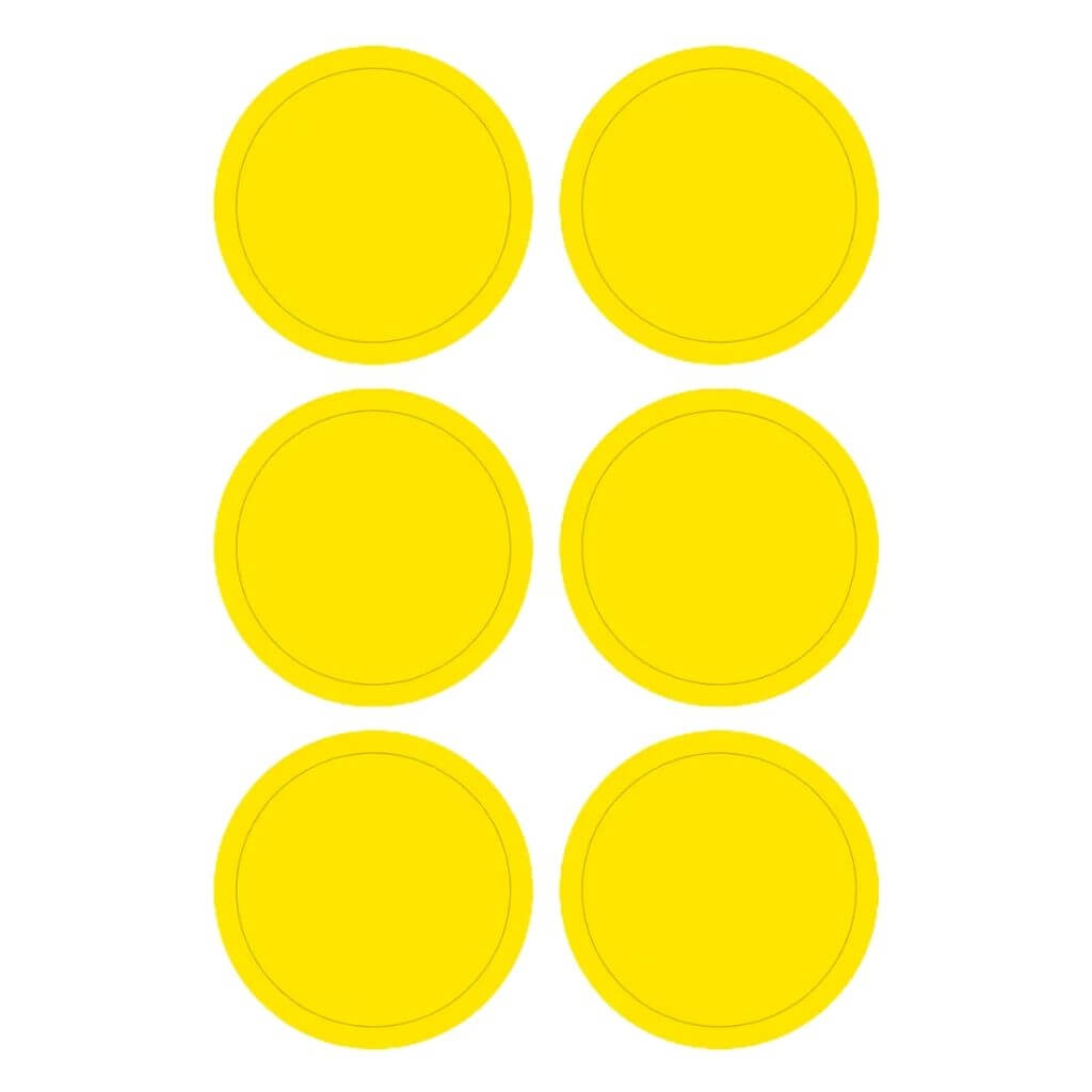 Citrus Fruit Paper Treat Bags with Stickers – 6 Pack