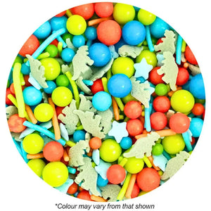Bright pearls rods stars and dinosaur sprinkles
