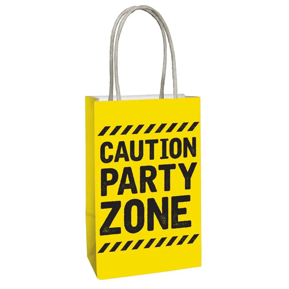 Construction Paper Kraft favour gift Bags 8pk