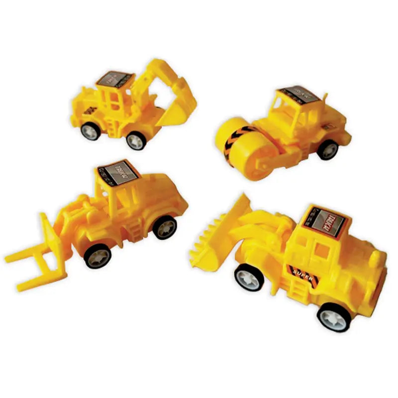 Construction Toy Truck Favours 4pk