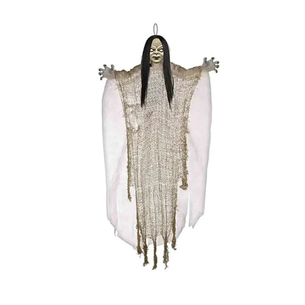 61cm creepy girl hanging Halloween decoration with long black hair