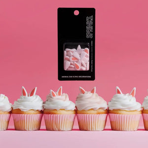 Sprinks animal ear icing decorations for cupcakes and cakes