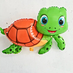 ocean animal green turtle balloon for kids party decor