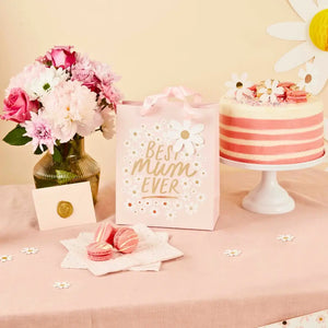 Daisy themed packaging for Mother’s Day presents