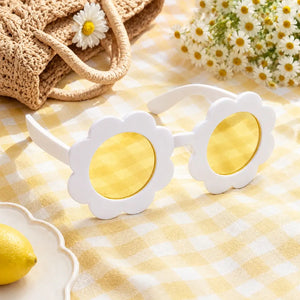 Daisy flower party glasses for kids