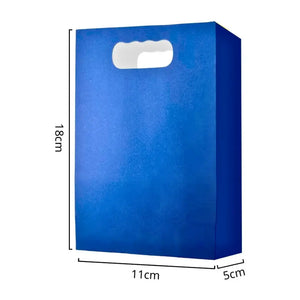 Dark blue lolly bags for party favours