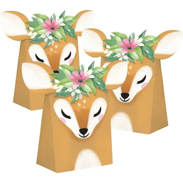 Deer Little One Paper Treat Bags 8pk