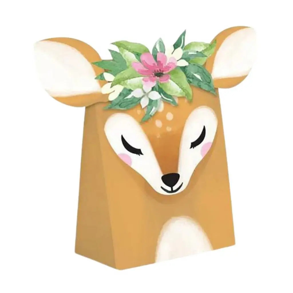 Deer Little One Paper Treat Bags 8pk