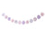 Delicate Purple Daisy Flower Paper Bunting