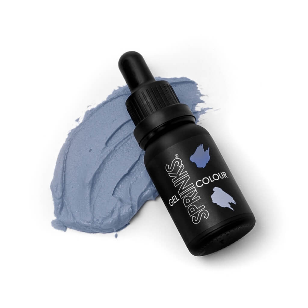Sprinks denim gel food colouring 15ml bottle