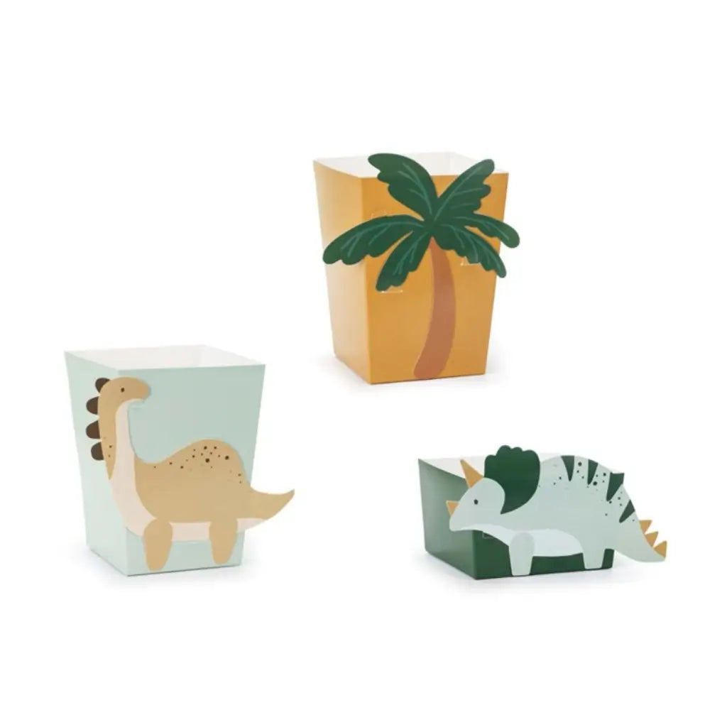 Dino treat boxes for kids party