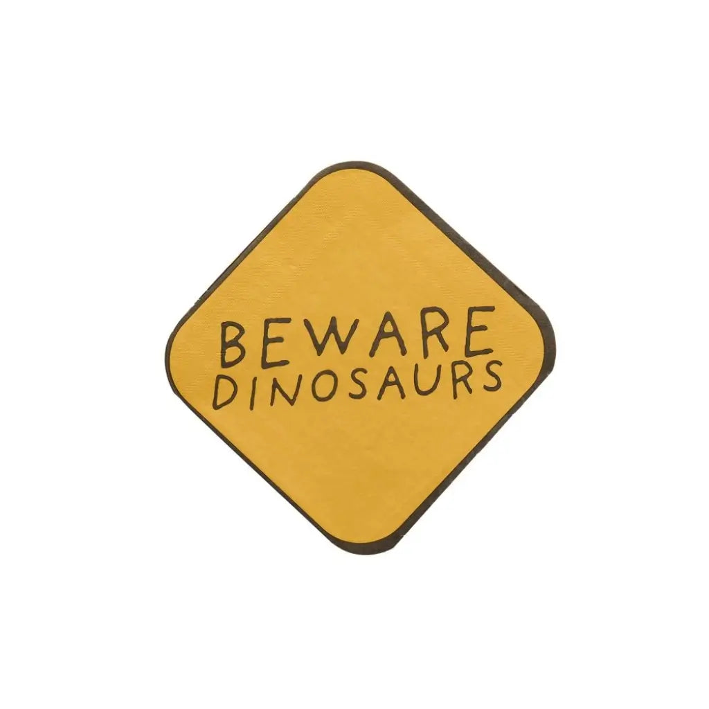 Disposable dinosaur paper napkins for birthday parties