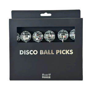 Disco Ball Cocktail Picks 6pk