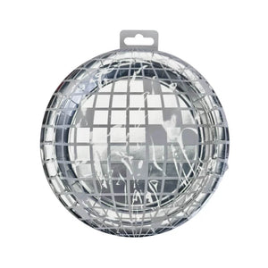 Large Disco Ball Paper Plates 23cm 8pk