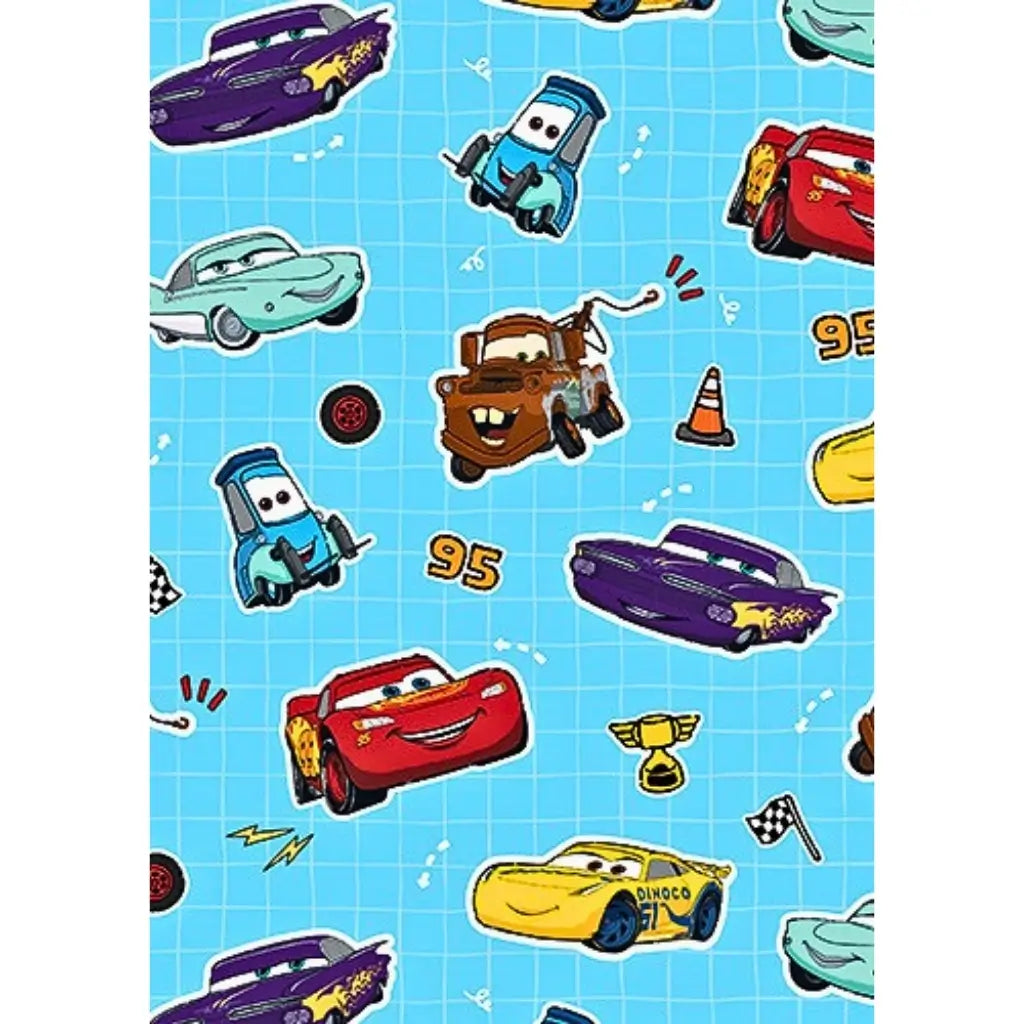 Disney Cars Character Gift Wrapping Paper Sheet