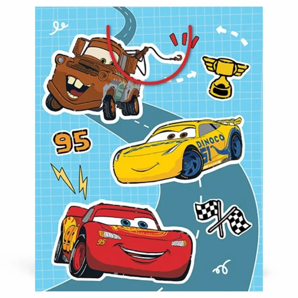 Disney Cars large gift bag Lightning McQueen