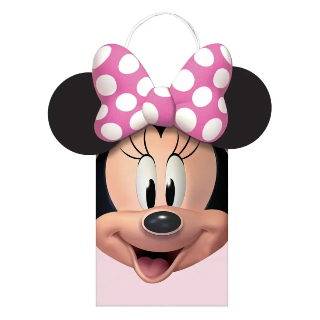 Disney Minnie Mouse Forever Create Your Own kraft paper party bags pack of 8