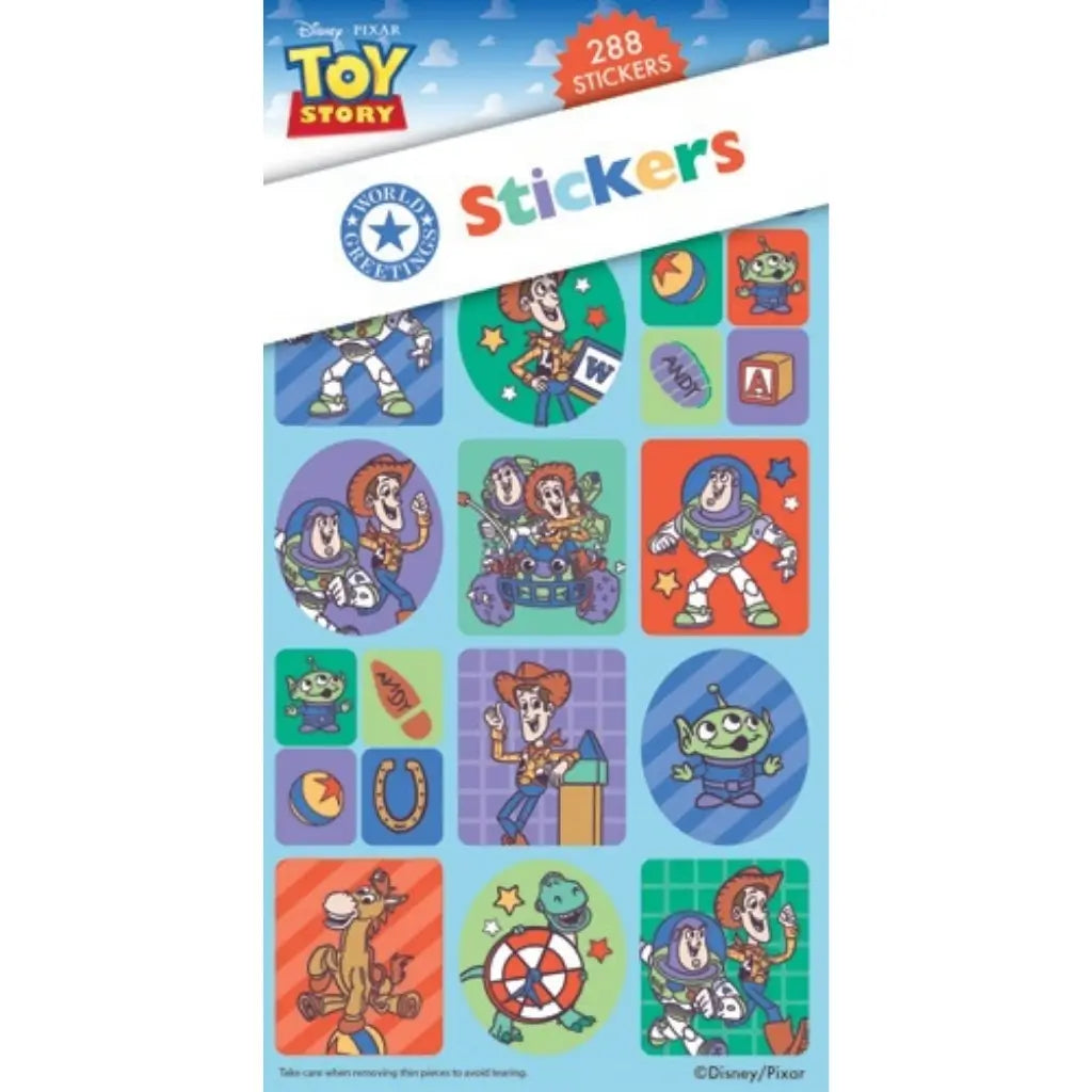 Disney Pixar Toy Story sticker book with 288 stickers