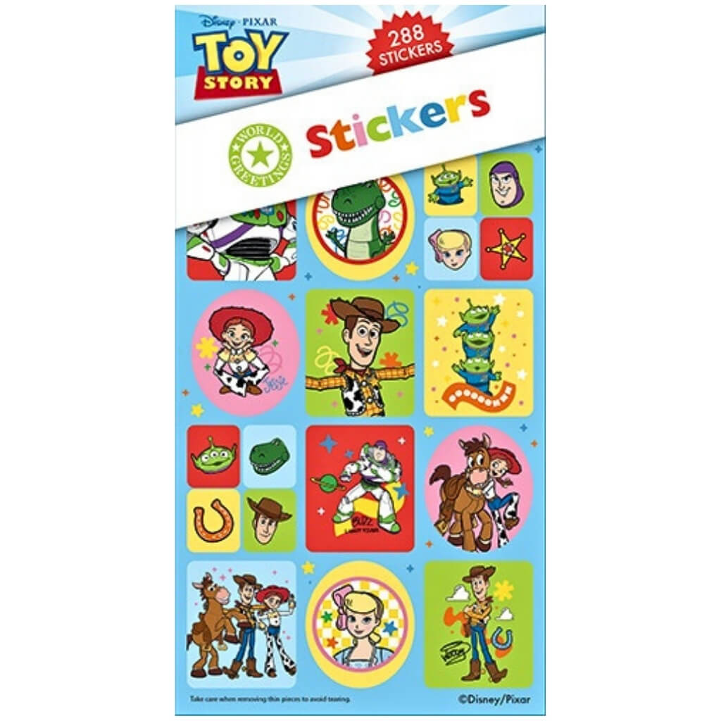 Disney Pixar Toy Story sticker book with 288 stickers