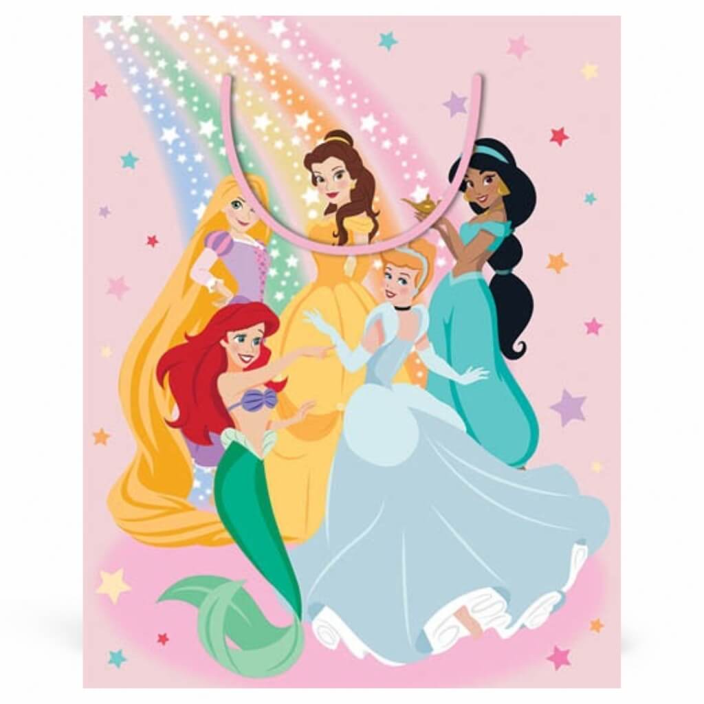 Disney Princess rainbow large gift bag