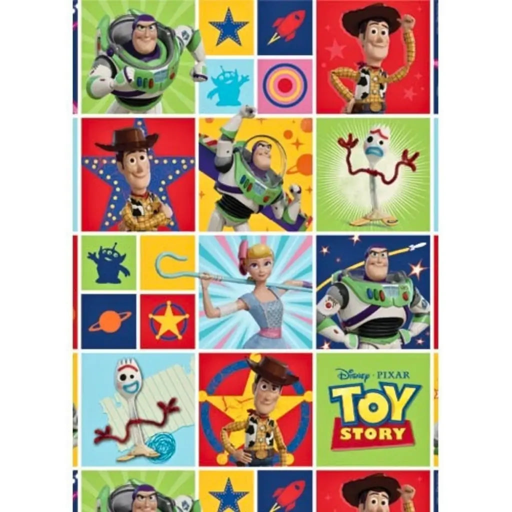 Disney Pixar Toy Story 4 folded gift wrapping paper