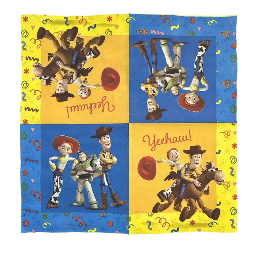 Disney Toy Story lunch napkins featuring Woody Buzz and Jessie