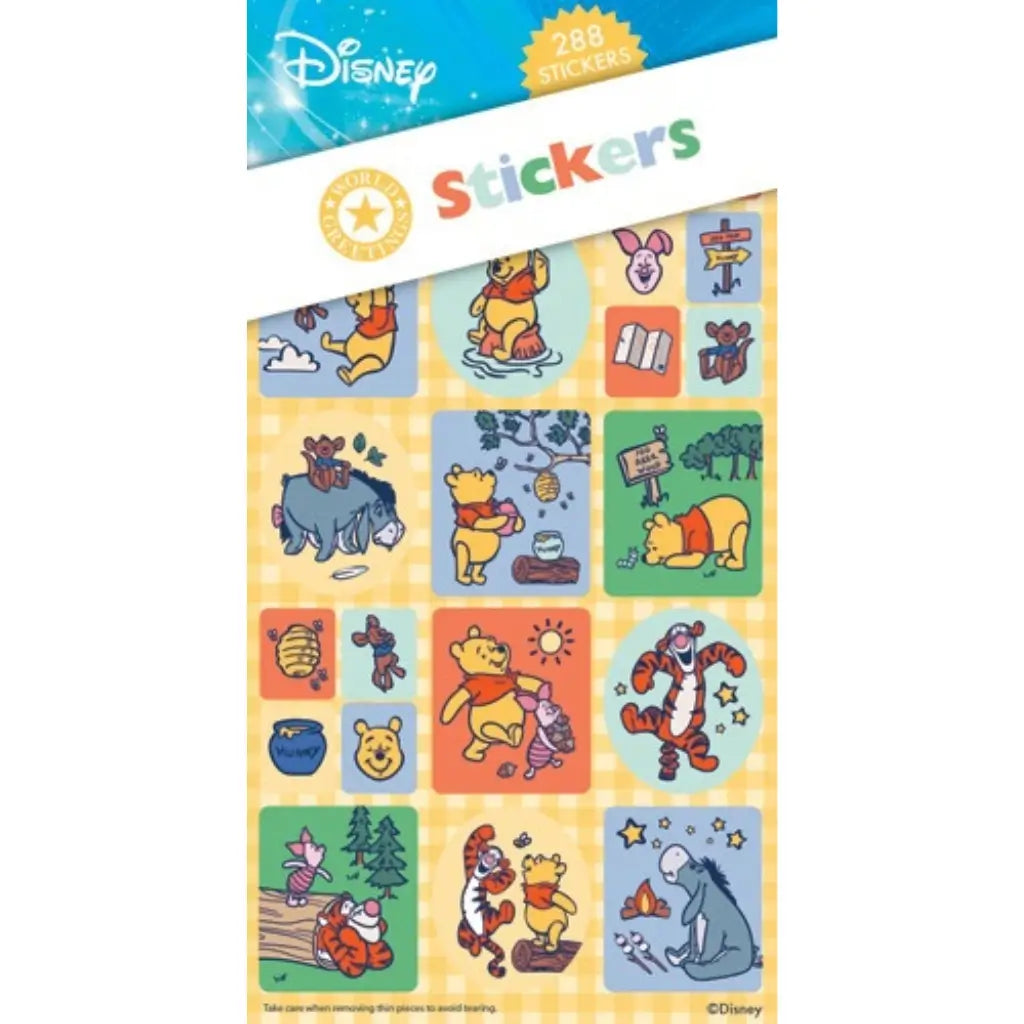 Official Disney Winnie the Pooh sticker book featuring Pooh and friends