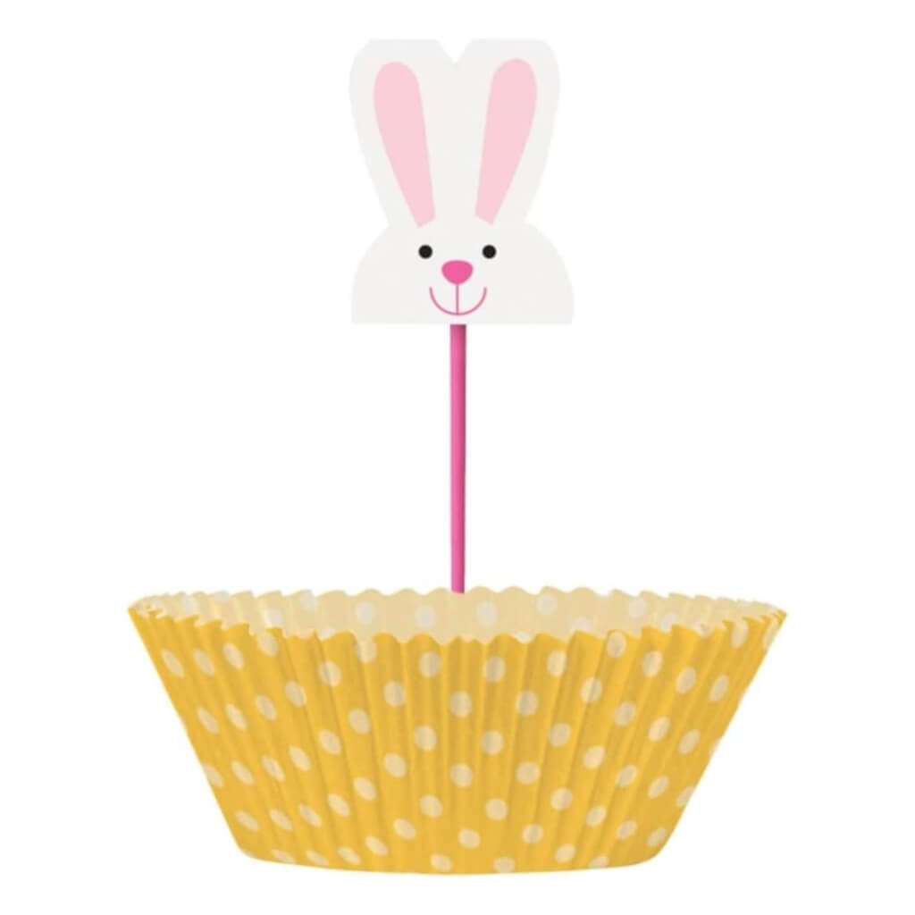 Easter Bunny & Carrot Cupcake Kit 24pk