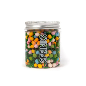 Easter sprinkle mix jar for cupcakes and cookies
