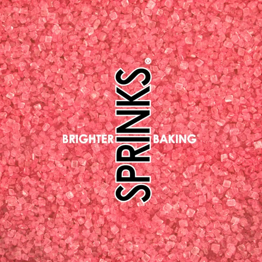 Sprinks pink cake decorating sanding sugar