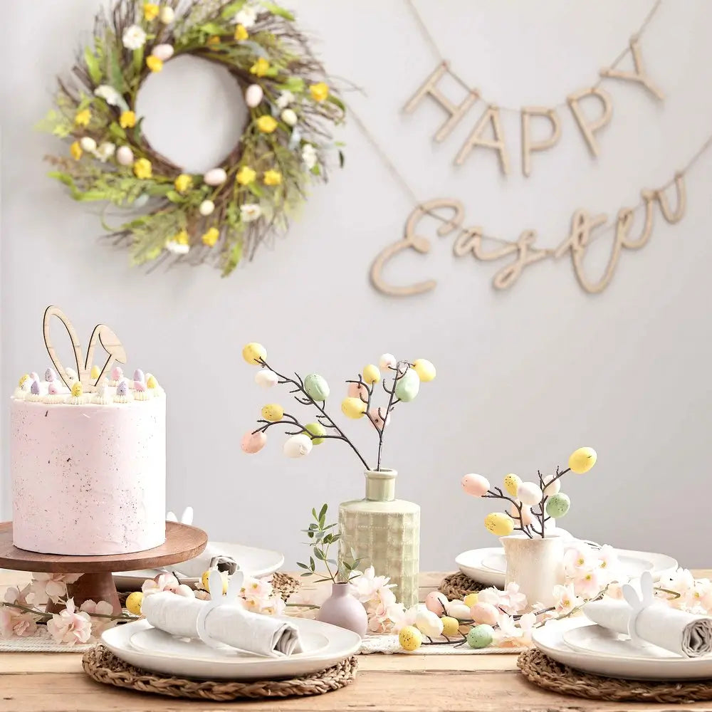 Eggciting Easter Artificial Cherry Blossom Garland