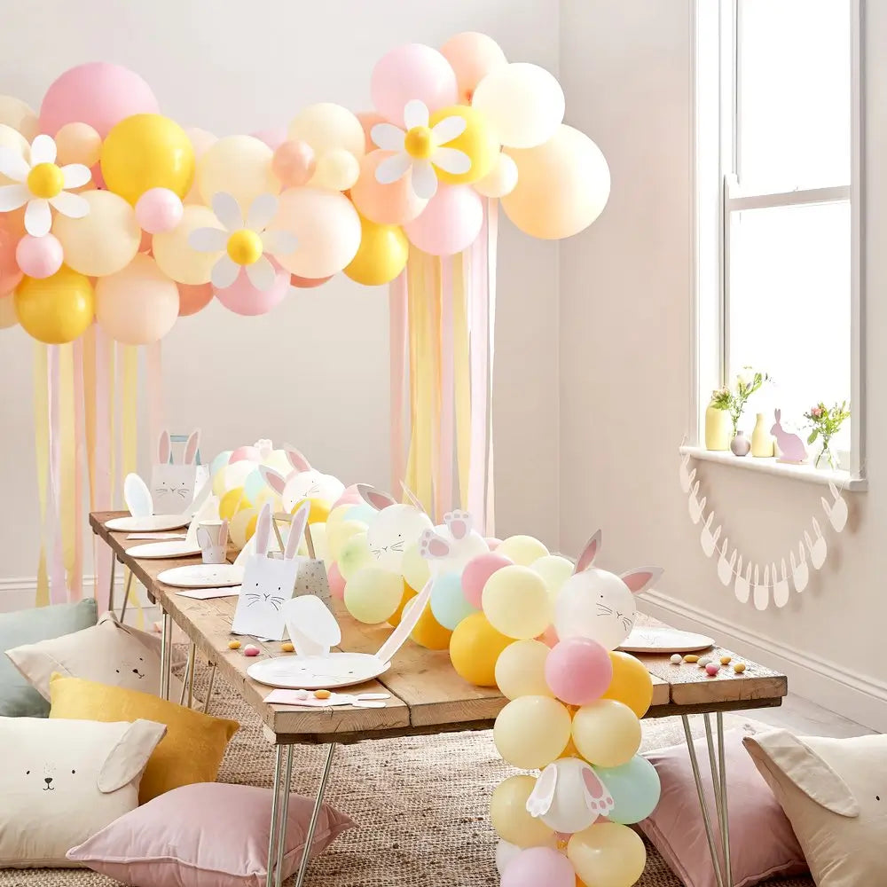 Eggciting Pastel Easter Bunny Paper Cups 8pk