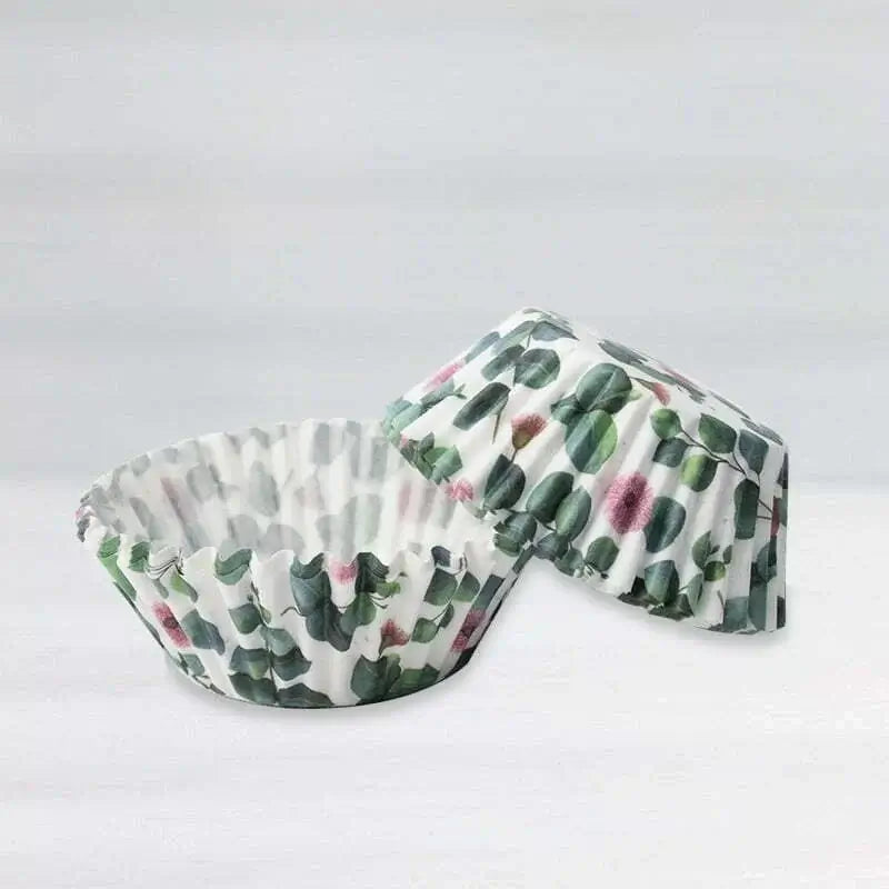 Eucalyptus Leaf Cupcake Cups 40pk
