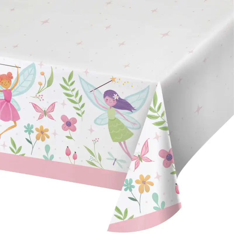 rectangular FAIRY FOREST TABLECOVER ALL OVER PRINT PAPER 137CM X 259CM tablecloth