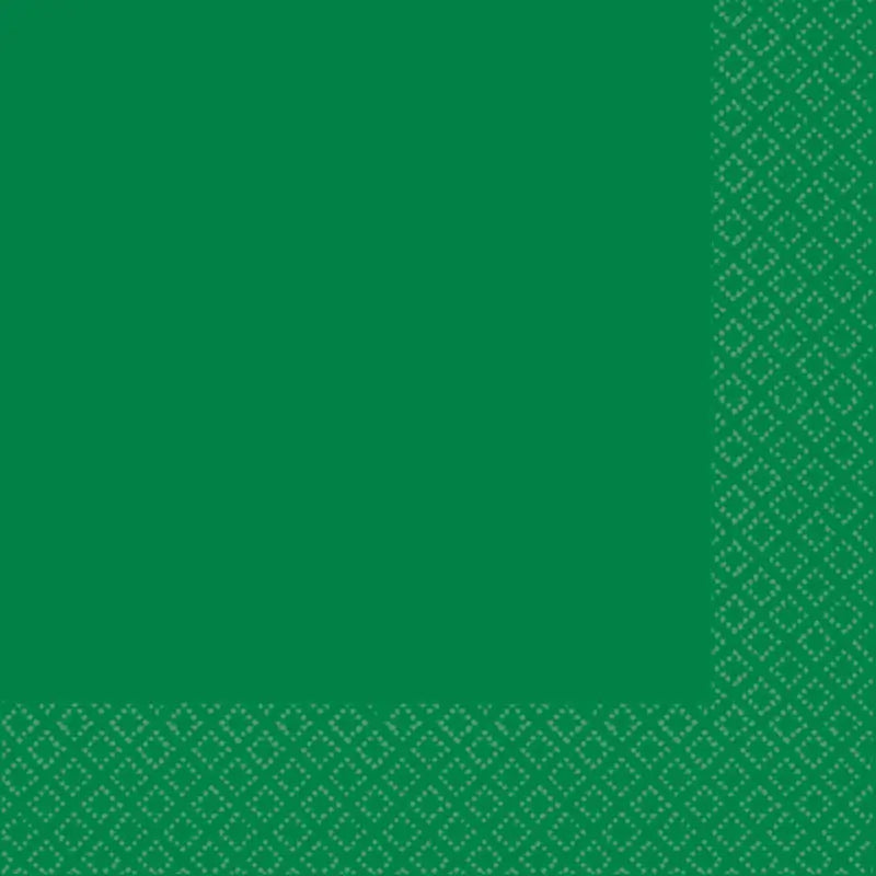 Festive Green Lunch Napkins 2 Ply 40pk